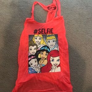 Disney princess tank top